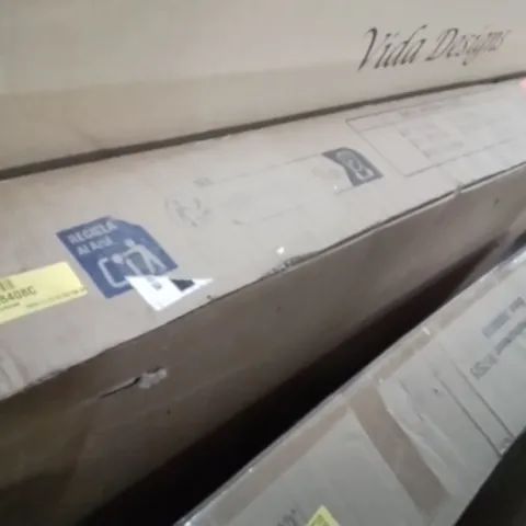 BOXED 177.3CM H X 121..92CM W CORNER BOOKCASE