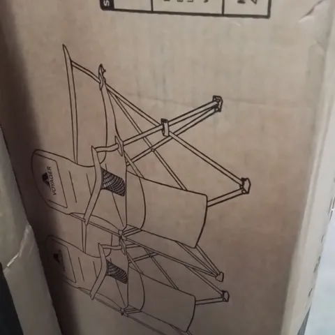 BOXED VOYAGER SET OF 2 CAMPING CHAIRS GREEN 