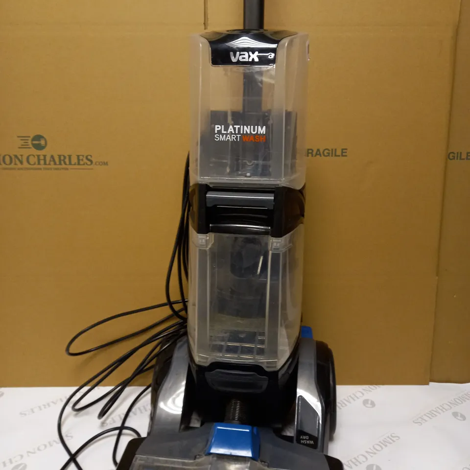 VAX PLATINUM SMARTWASH CARPET CLEANER