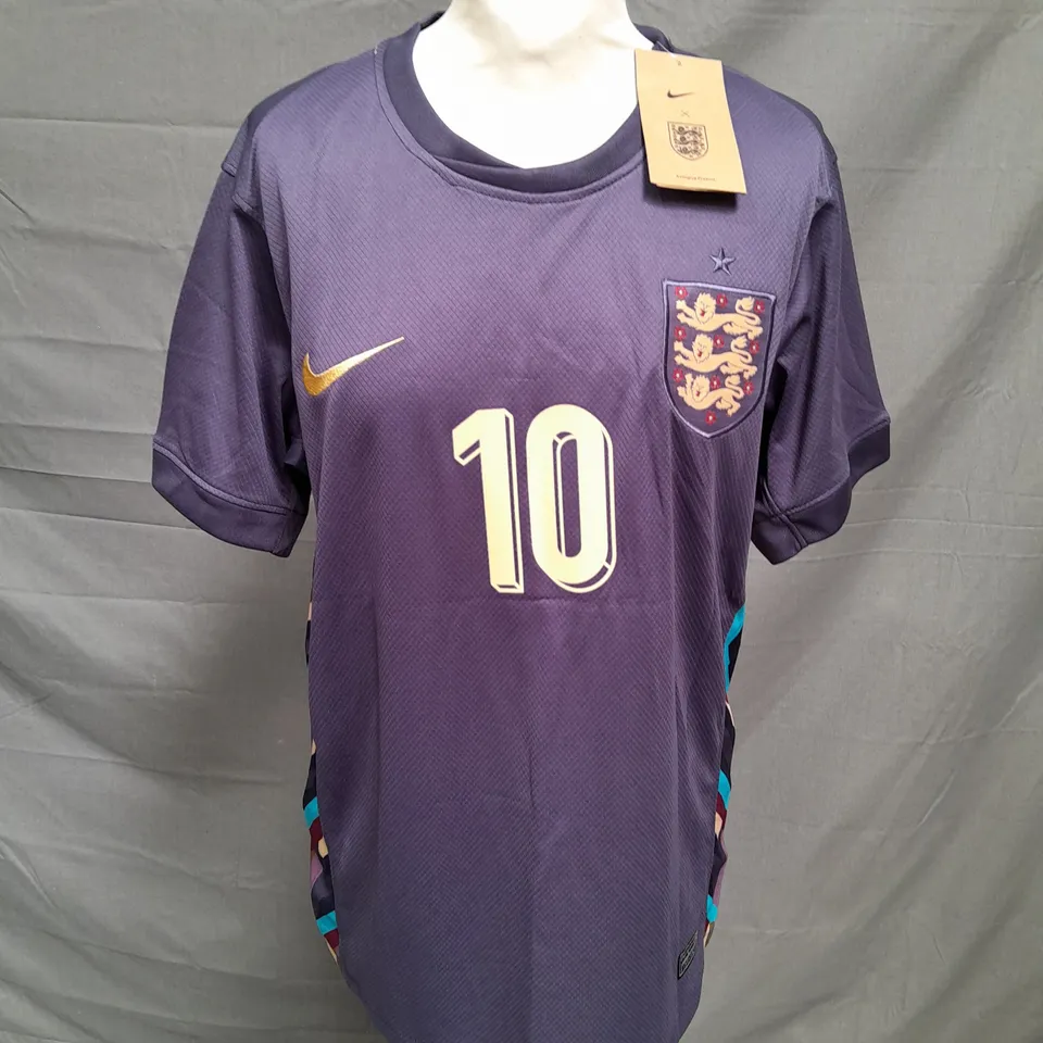 NIKE ENGLAND FOOTBALL SHIRT 2024 EURO - BELLINGHAM 10 - SMALL