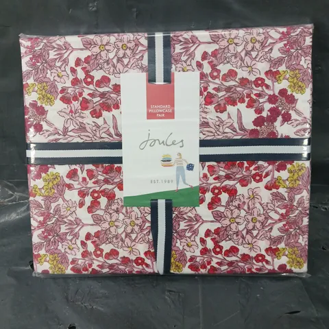 SEALED JOULES STANDARD FLORAL PRINT PILLOW CASE 