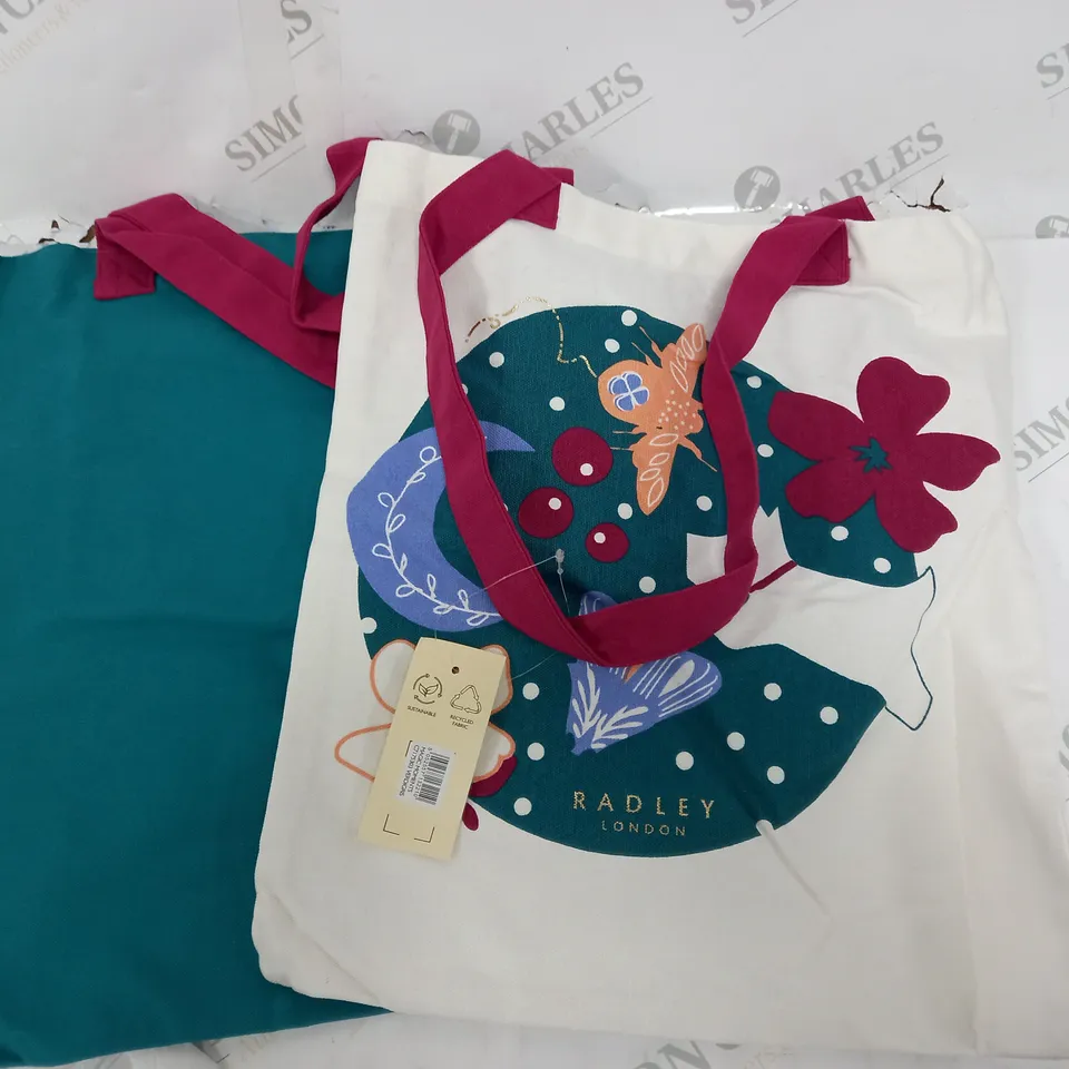 RADLEY LONDON PAIR OF TOTE BAGS