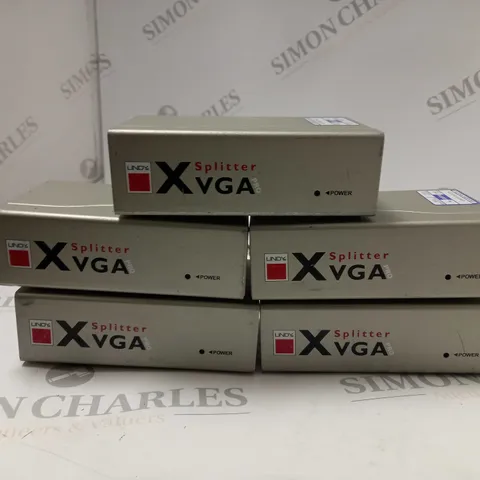BOX OF 5 LINDY VIDEO SPLITTER X VGA PRO