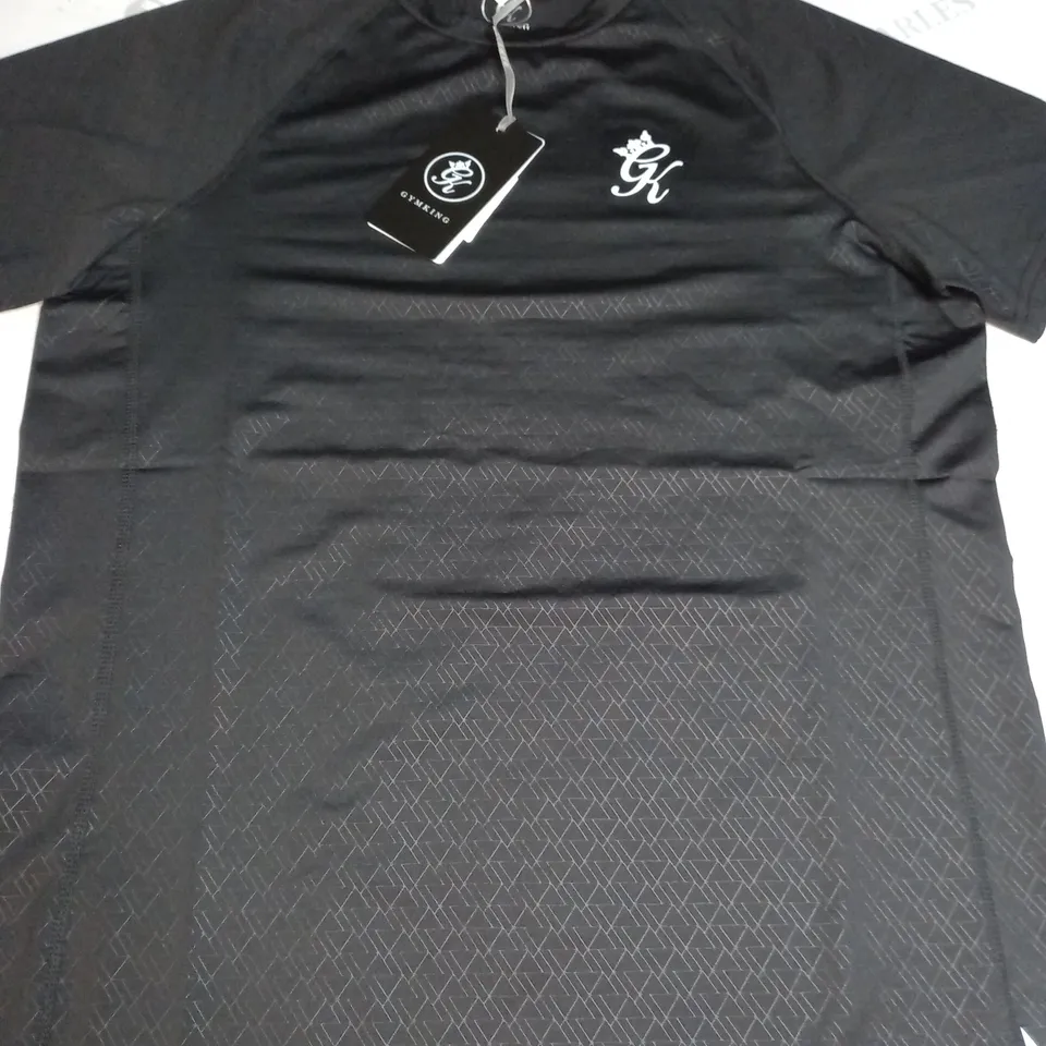 GYMKING DEBOSSED ENERGY T-SHIRT SIZE S