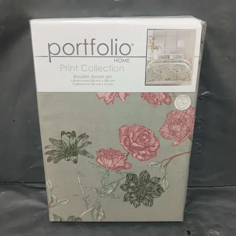 SEALED PORTFOLIO PRINT COLLECTION DUET SET - FLOWER GARDEN - DOUBLE 