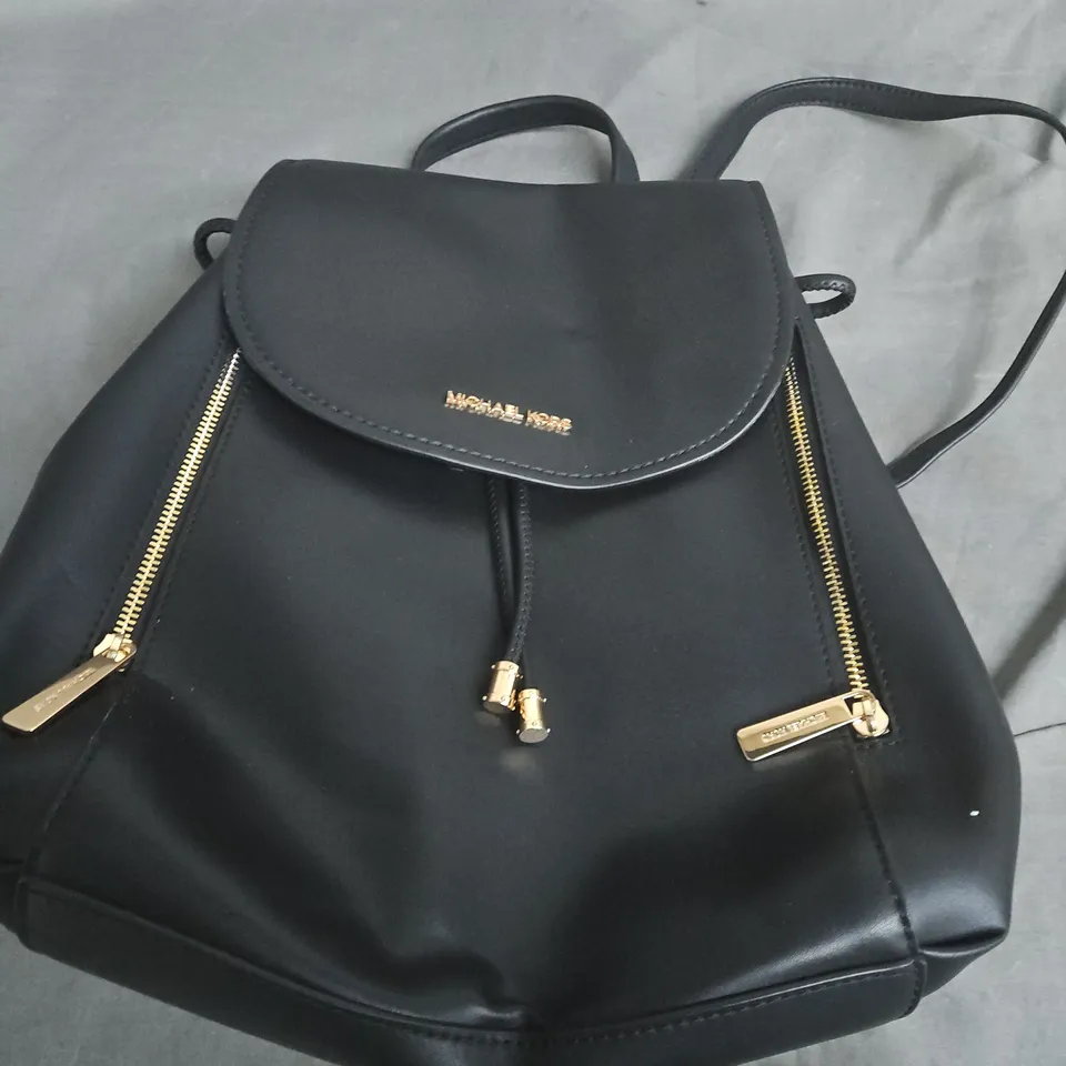 MICHAEL KORS BLACK BACKPACK
