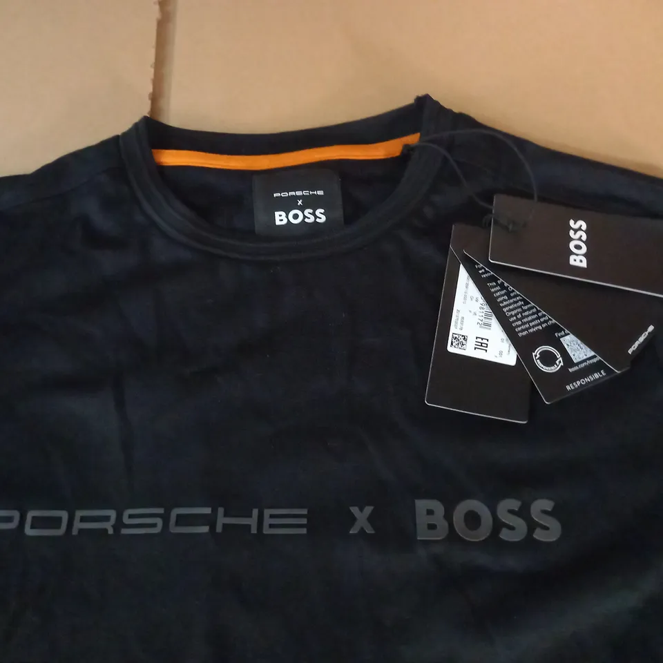 PORSCHE BOSS BLACK T-SHIRT - S