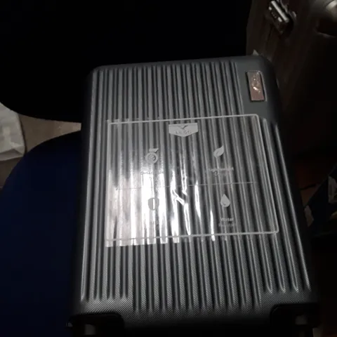 UNBOXED KEPLIN LUGG SMALL SIZE TRAVEL LUGGAGE WITH WHEELS GREY COLOUR 