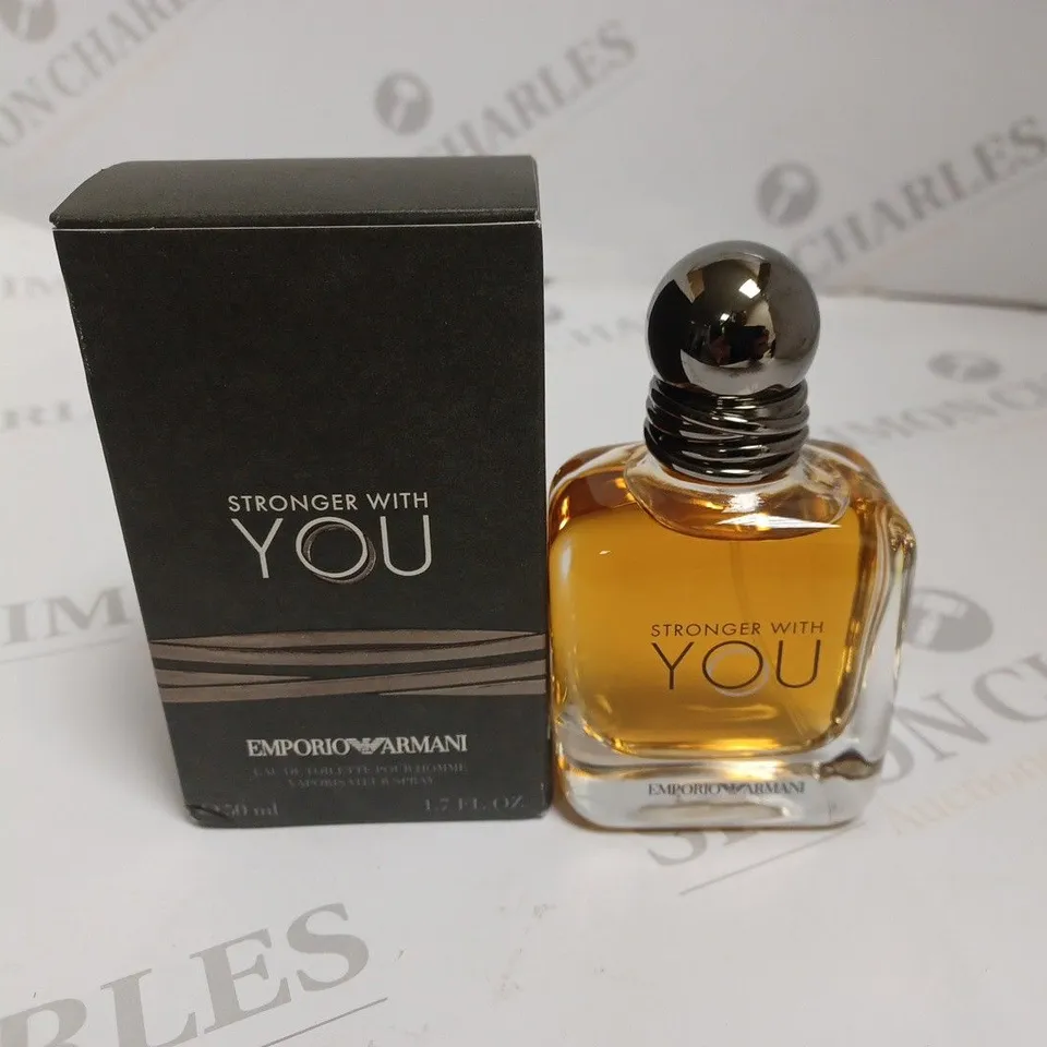 BOXED EMPORIO ARMANI STRONGER WITH YOU EAU DE TOILETTE 50ML