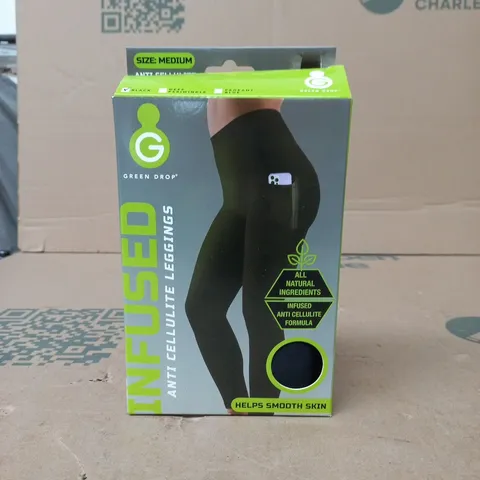 GREEN DROP INFUSED ANTI-CELLULITE LEGGINGS β MEDIUM