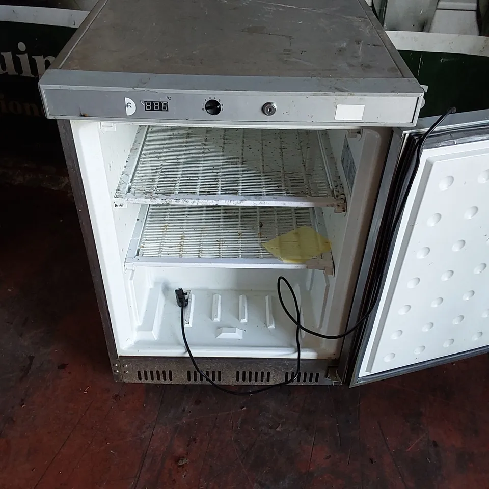 HUSKY FSS2H-SD-SS-R-UK-HT STAINLESS STEEL UNDERCOUNTER FREEZER