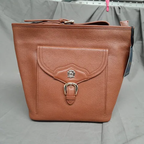 PAUL COSTELLOE BUCKLE HOBO BAG