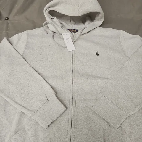 POLO RALPH LAUREN FULL ZIP HOODED JACKET - SIZE M