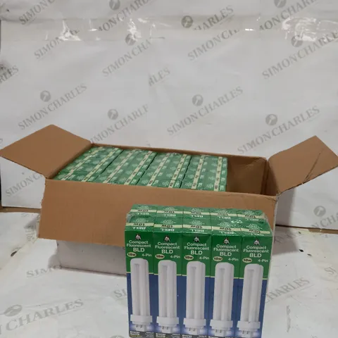 BOX OF APROX 50 X 18W 240V BRITISH ELECTRIC LAMPS