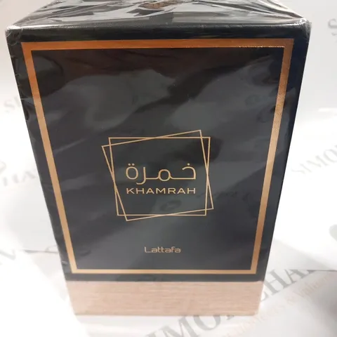 BOXED AND SEALED KHAMRAH LATTAFA EAU DE PARFUM 100ML