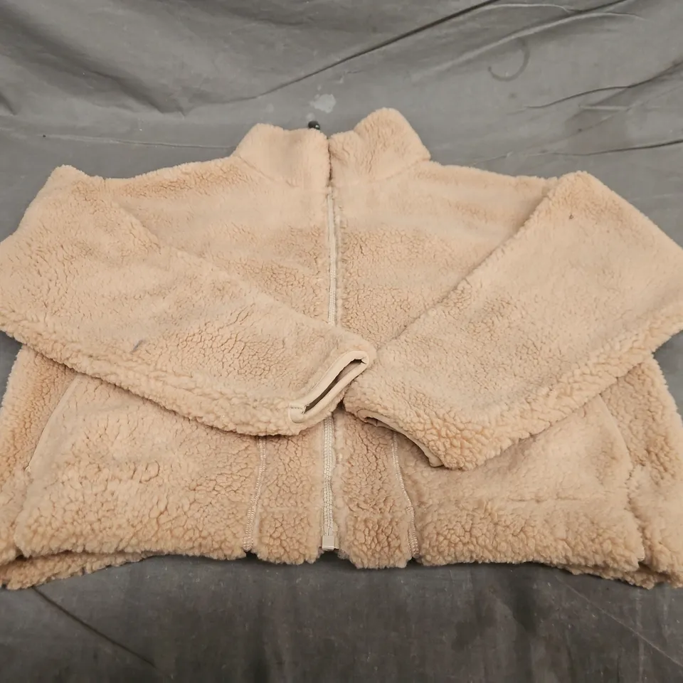 GYM+COFFEE INDUSTRY HIGH COLLAR JACKET - SIZE SMALL