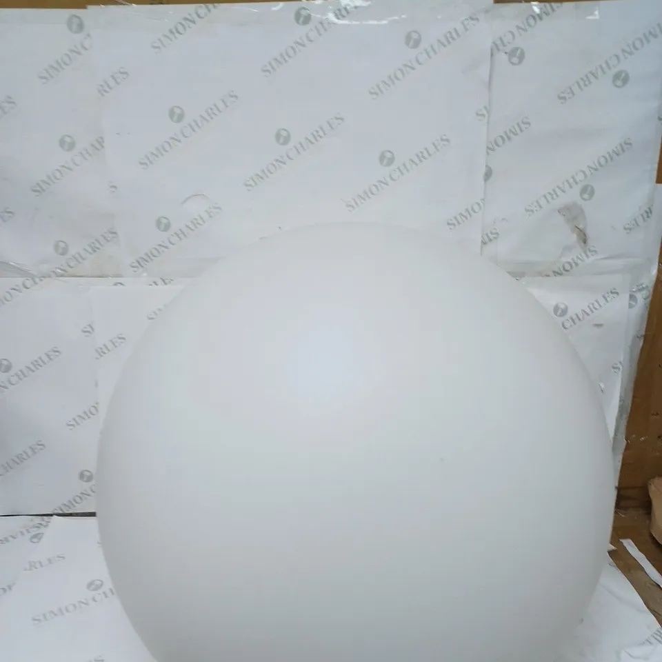 BOXED EGLO MONTEROLO OUTDOOR GLOBE LAMP 