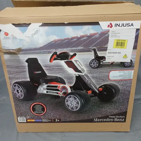 BOXED MERCEDES BENZ PEDAL GO KART - COLLECTION ONLY