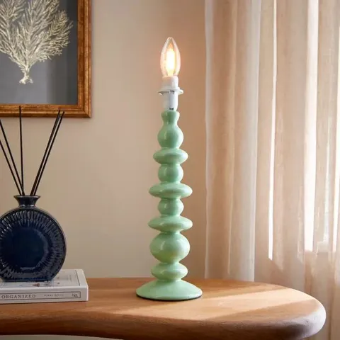 BOXED PAU CERAMIC TABLE LAMP BASE