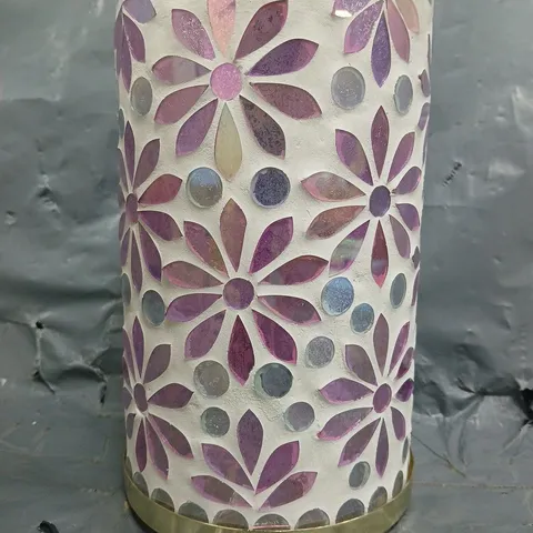 UNBRANDED LIGHT-UP FLORAL PATTERN DECORATION IN PINK