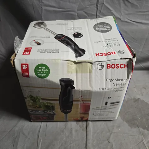 BOSCH ERGOMASTER SERIE 4 HAND BLENDER WITH FRESH VACUUM SYSTEM – BOXED (1000W)
