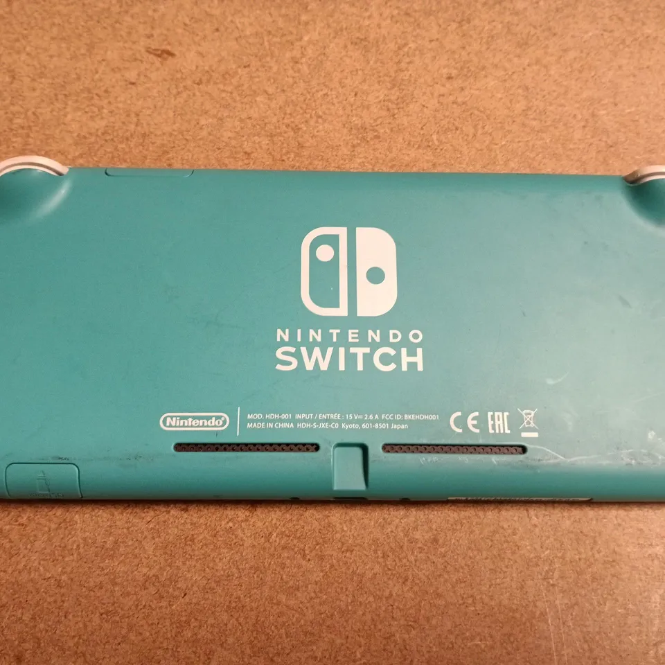 NINTENDO SWITCH LITE HANDHELD GAMES CONSOLE IN TURQUOISE HDH-001