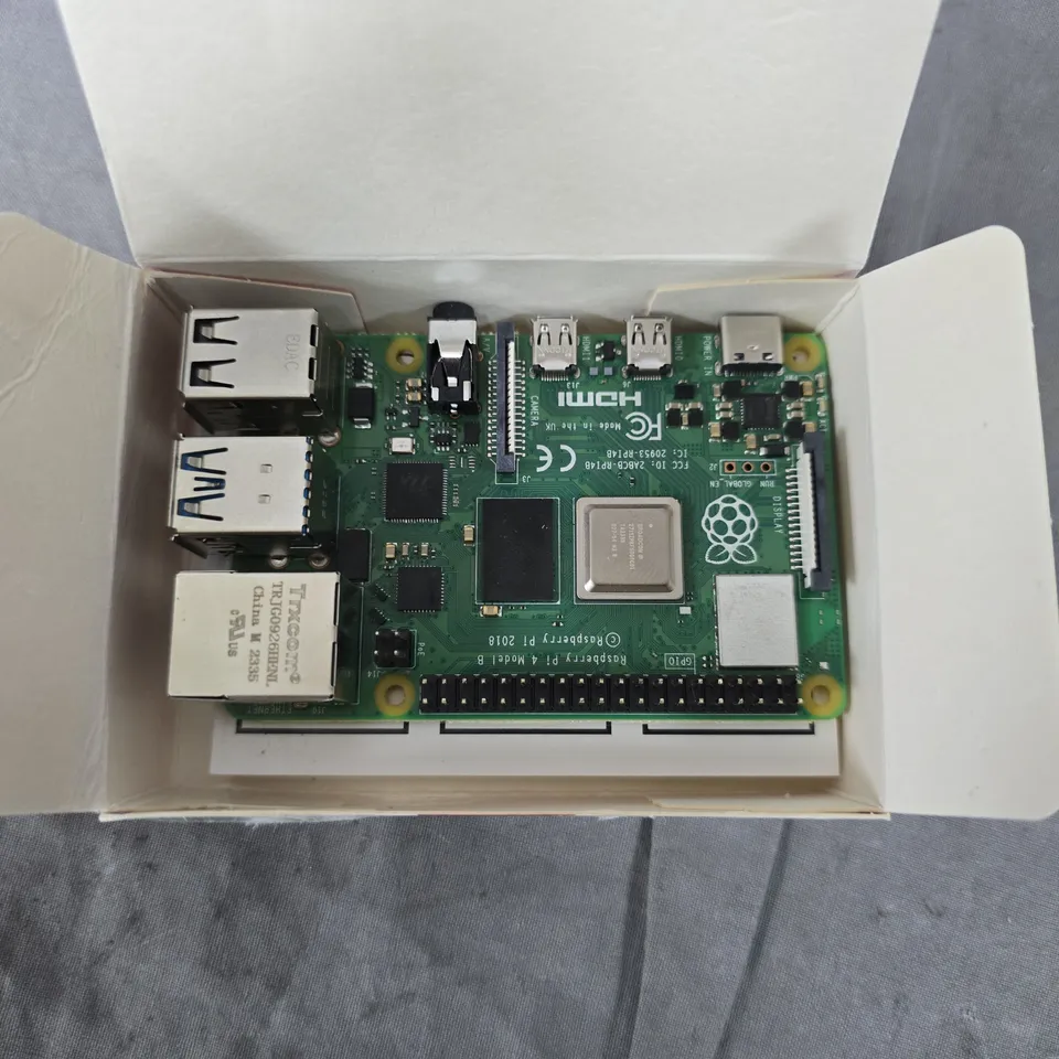 BOXED RASPBERRY PI 4 MODEL B 
