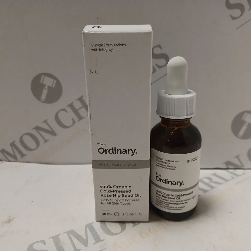 BOXED THE ORDINARY 100% ORGANIC COLD-PRESSED ROSE HIP SEED OIL (30ml)