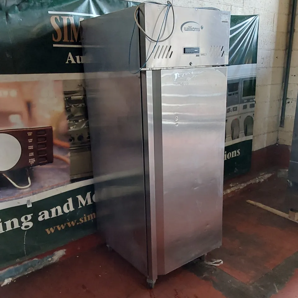 WILLIAMS HJ1SA R290 R1 STAINLESS STEEL SINGLE DOOR COMMERCIAL REFRIGERATOR 