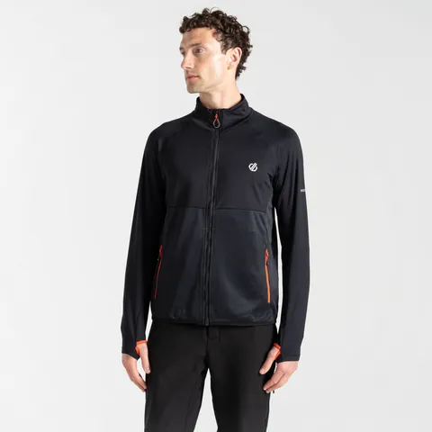 BRAND NEW DARE 2B MEN'S SUBSTRATUM II CORE STRETCH MIDLAYER IN BLACK SIZE SMALL