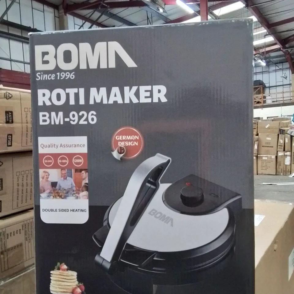 BOXED BOMA ROTI MAKER, MODEL BM-926