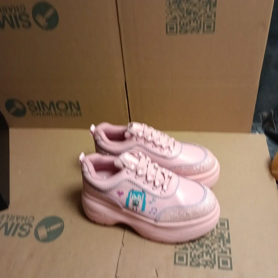 KOI X HATSUNE MIKU CHUNKY TRAINERS – PINK, UK6 (WOMEN)