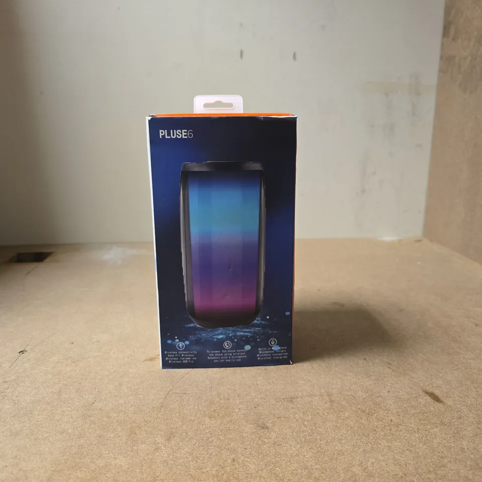PULSE6 WIRELESS SPEAKER BOXED