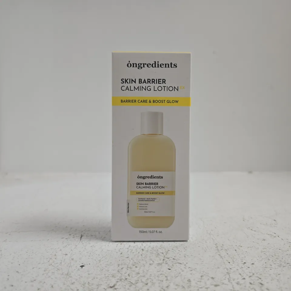ÓNGREDIENTS SKIN BARRIER CALMING LOTION – 150ML (BOXED)