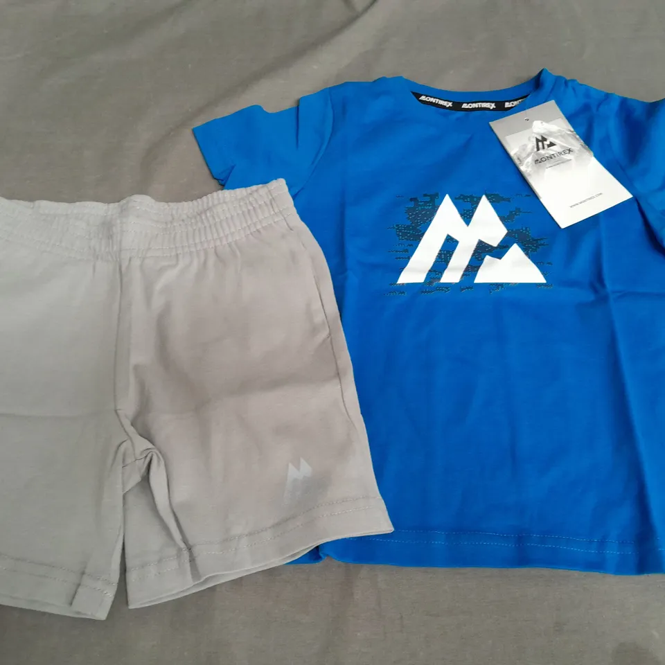 MONTIREX KIDS TEE AND SHORTS SET - 4/5