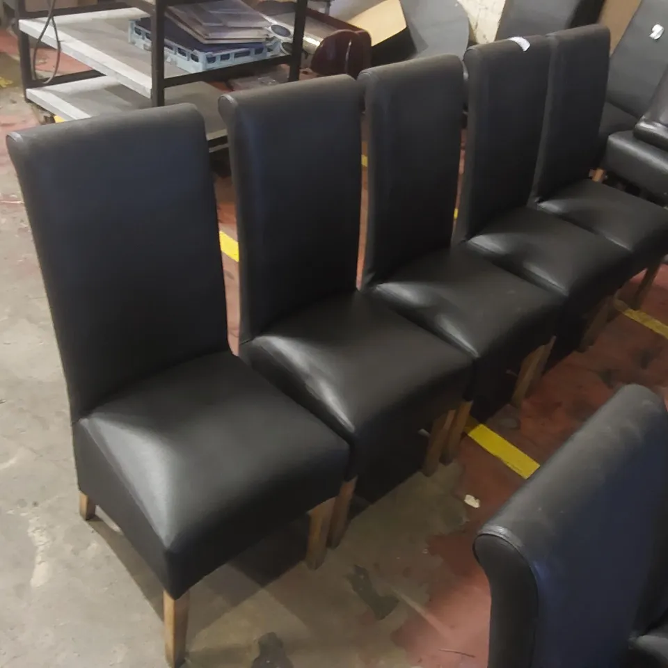 10x UPHOLSTERED RESTAURANT DINING CHAIRS - 1 PALLET