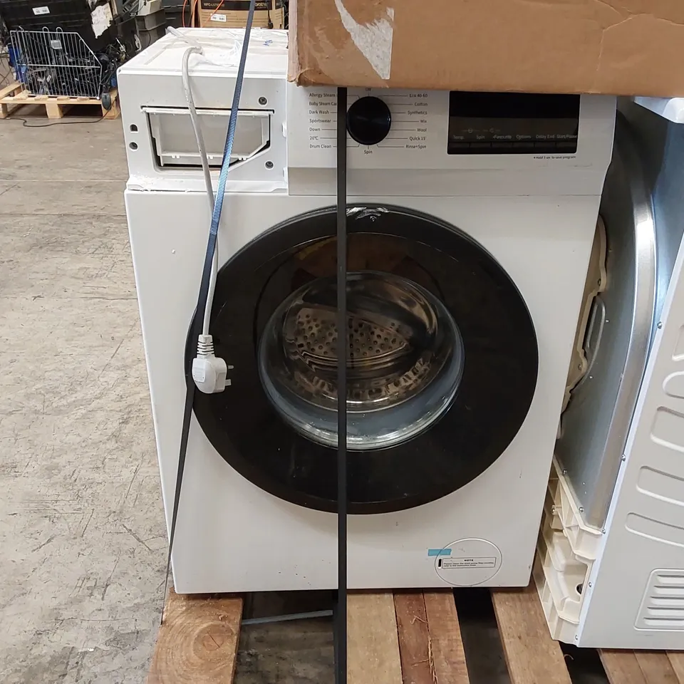 HISENSE 1 SERIES WFQP9014EVM 9KG WASHING MACHINE WITH 1400 RPM - WHITE - C RATED