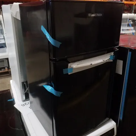 RUSSELL HOBBS RH85UCFF482E1W 85CM 70/30 SMALL FRIDGE FREEZER - BLACK