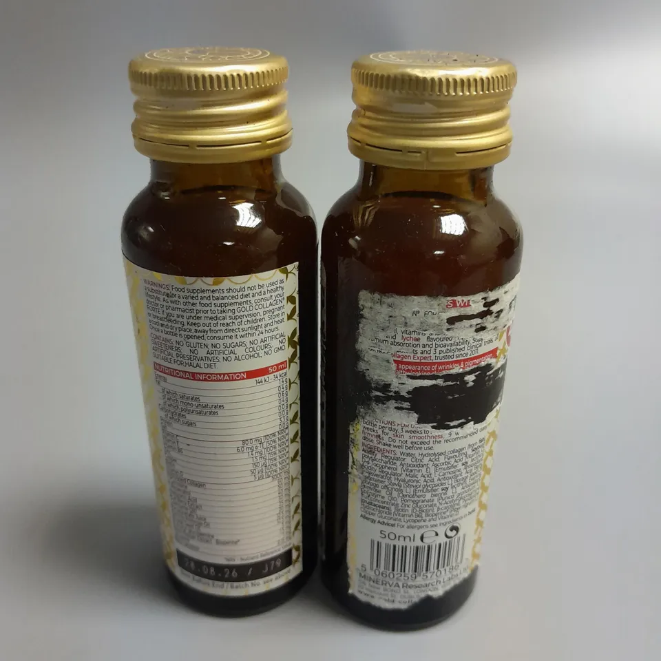 LOT OF 2 FOLD COLLAGEN FORTE 50ML