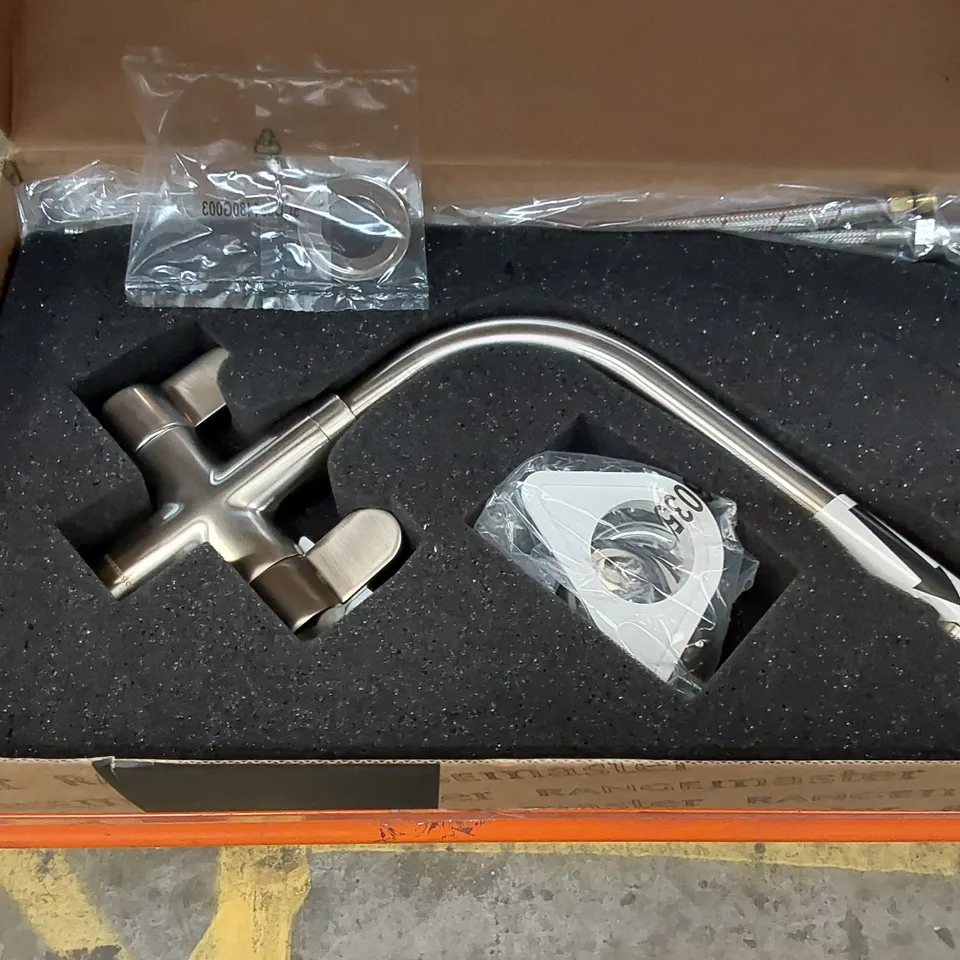 BOXED RANGEMASTER SINK AND TAPS KITCHEN FAUCET (1 BOX)