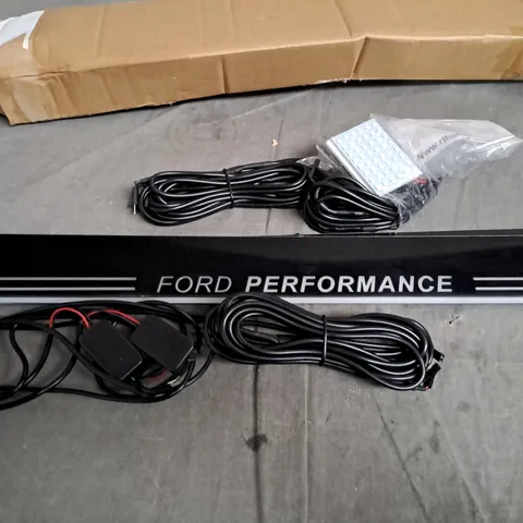 FORD PERFORMANCE LIGHT UP SIGNS 