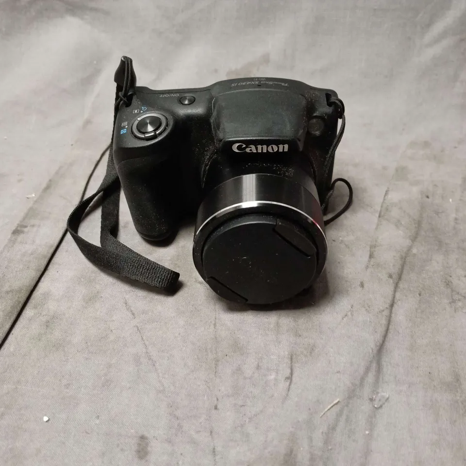 CANON POWERSHOT SX430 IS DIGITAL CAMERA – WI-FI – BLACK. UNBOXED