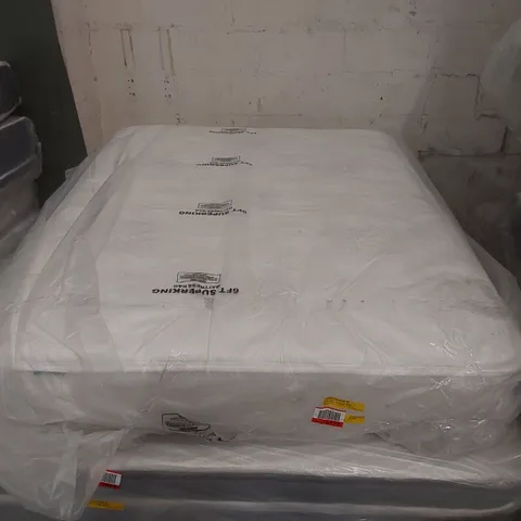 QUALITY BAGGED NOVILLA 27CM MEMORY FOAM POCKET SPRUNG MATTRESS - 4'6 DOUBLE