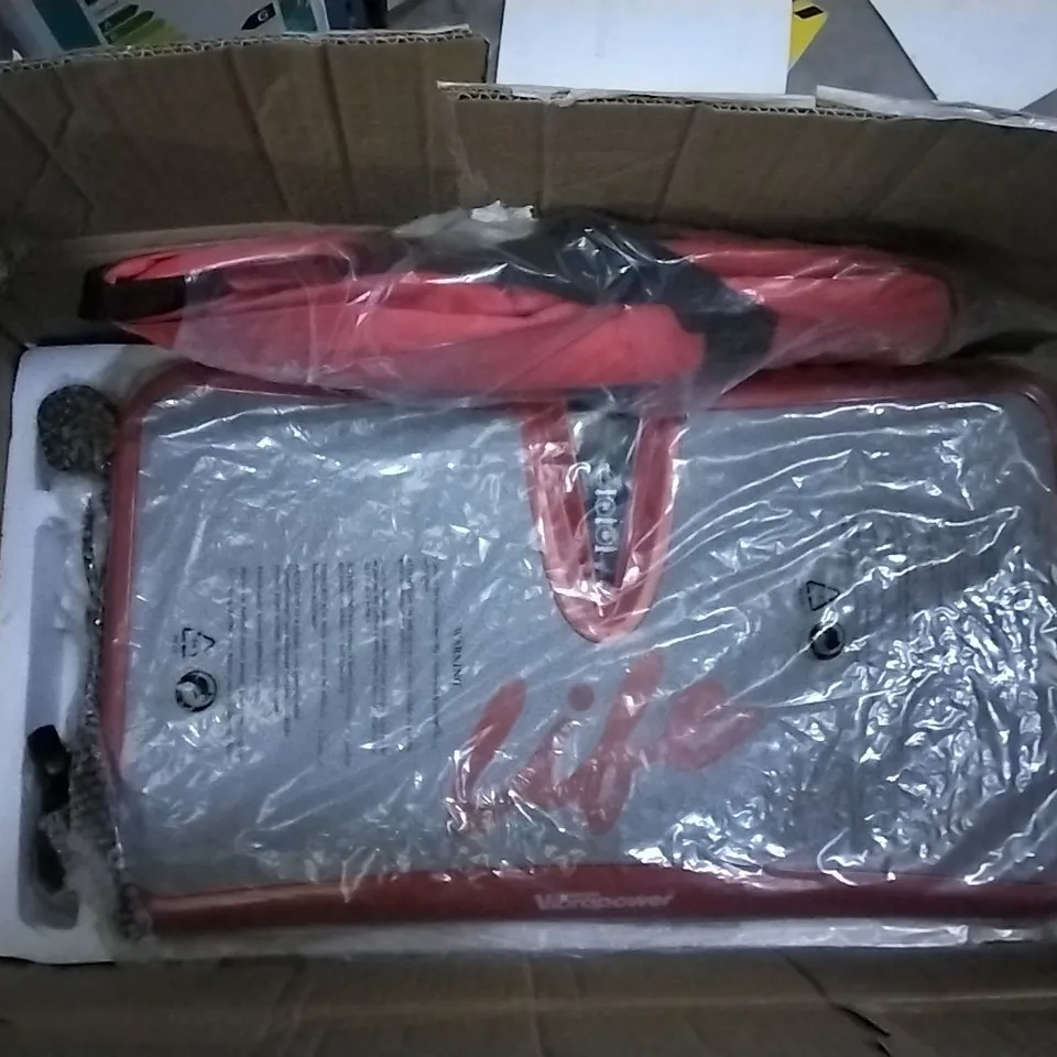 VIBRAPOWER LIFE EXERCISE MACHINE - RED