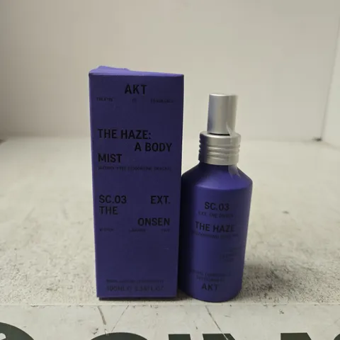 AKT THE HAZE: A BODY MIST – 100ML, PURPLE BOTTLE WITH BOX