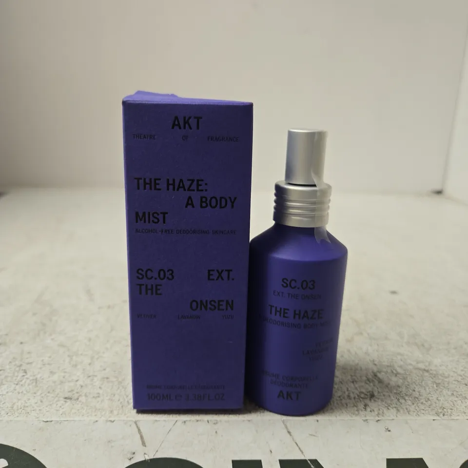 AKT THE HAZE: A BODY MIST – 100ML, PURPLE BOTTLE WITH BOX