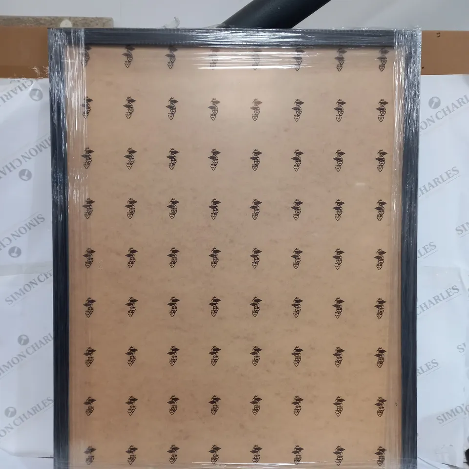 UNBRANDED BLACK FRAME - 95CM X 75CM