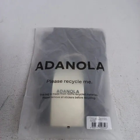 ADANOLA ULTIMATE LEGGINGS - CHOCOLATE BROWN - M