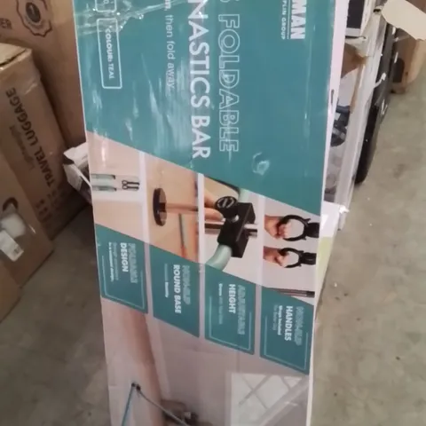 BOXED KAYMAN KIDS FOLDABLE GYMNASTICS BAR