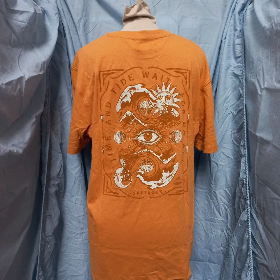 SALTROCK LUNAR S/S TEE – ORANGE, SIZE L